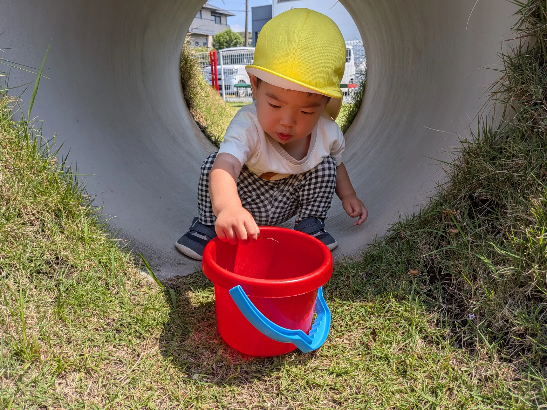 広場で遊ぼう