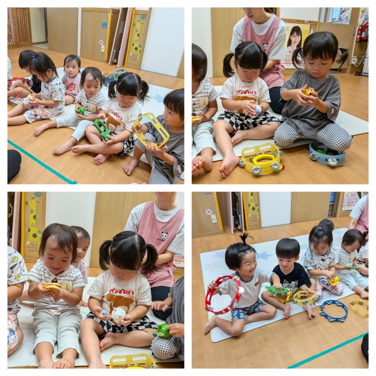 楽器遊び(りんご組)